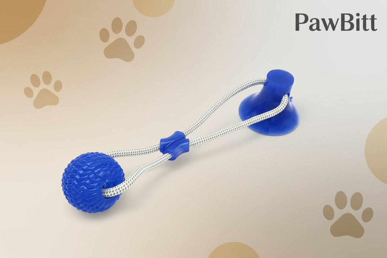 Interactive Suction Cup Dog Toy