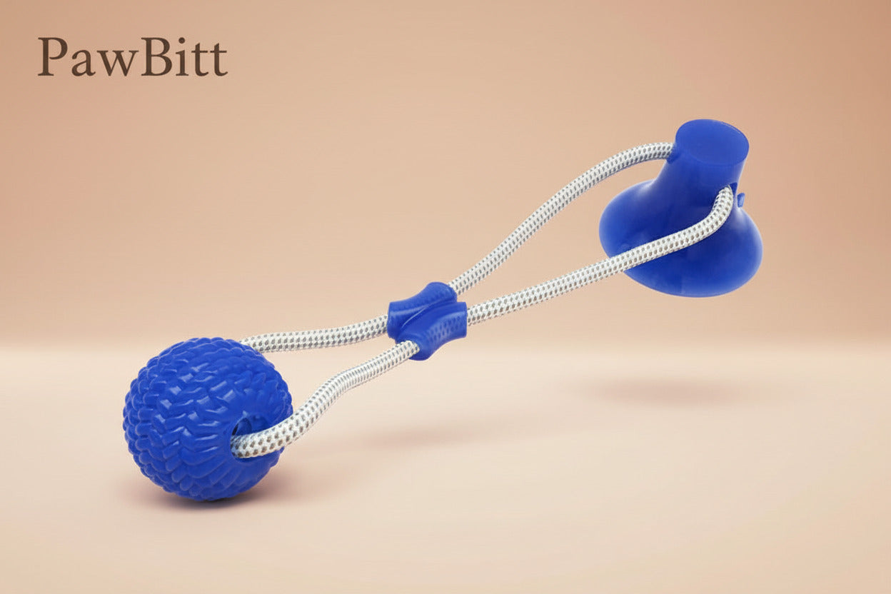 Interactive Suction Cup Dog Toy