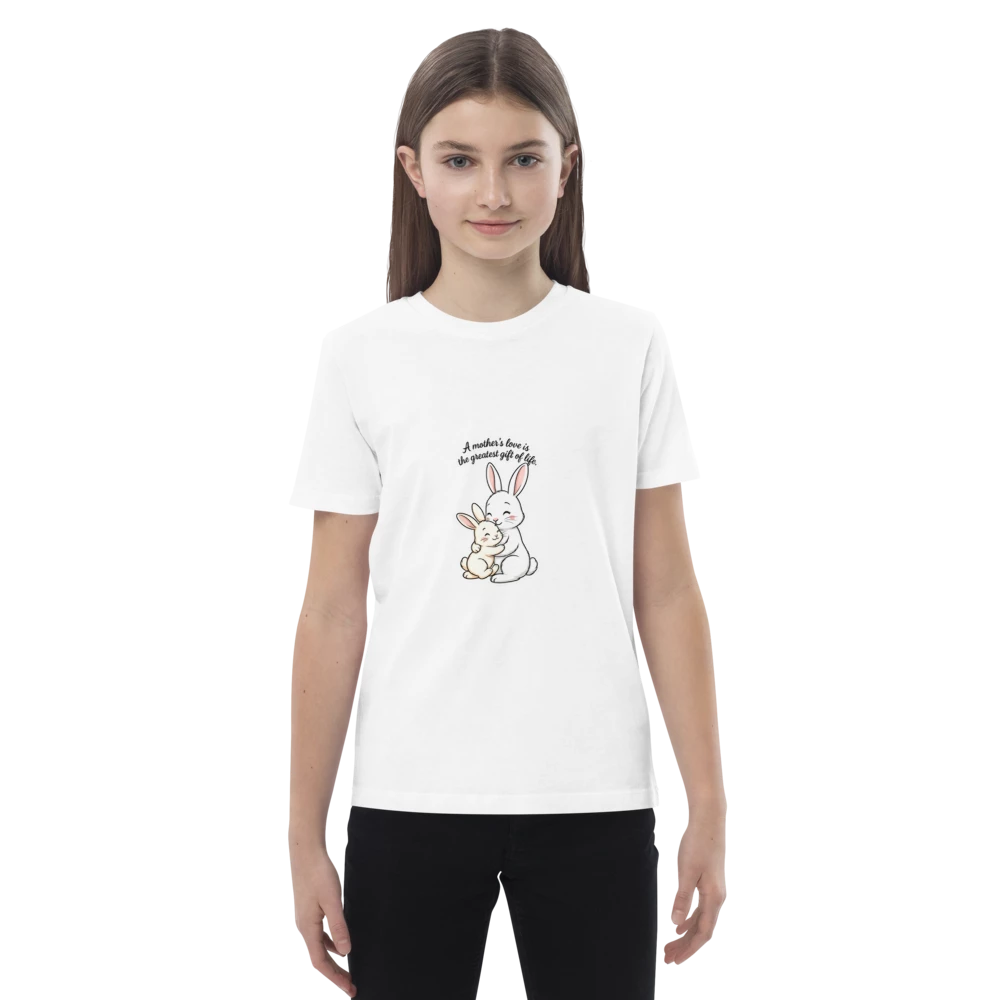 Kids' Bunny T-Shirt | 100% Organic Cotton