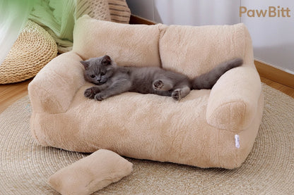 Luxury Plush Cat Bed