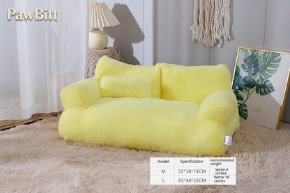 Luxury Plush Cat Bed