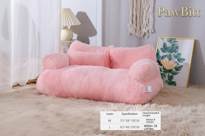 Luxury Plush Cat Bed