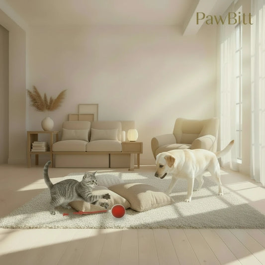 Automatic Smart Ball for Cats