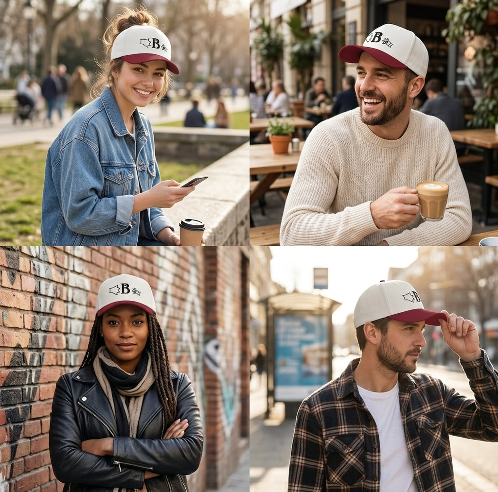 PawBitt Two-Tone Snapback Cap