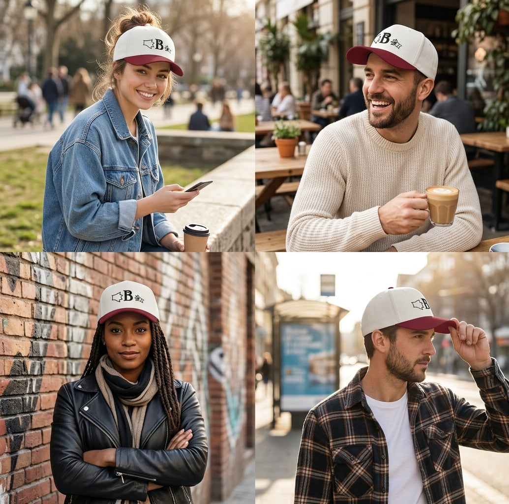 PawBitt Two-Tone Snapback Cap