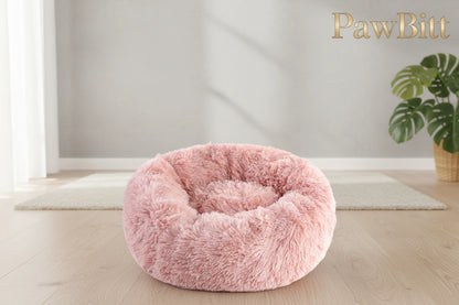 Warm Plush Cat Bed · Autumn & Winter
