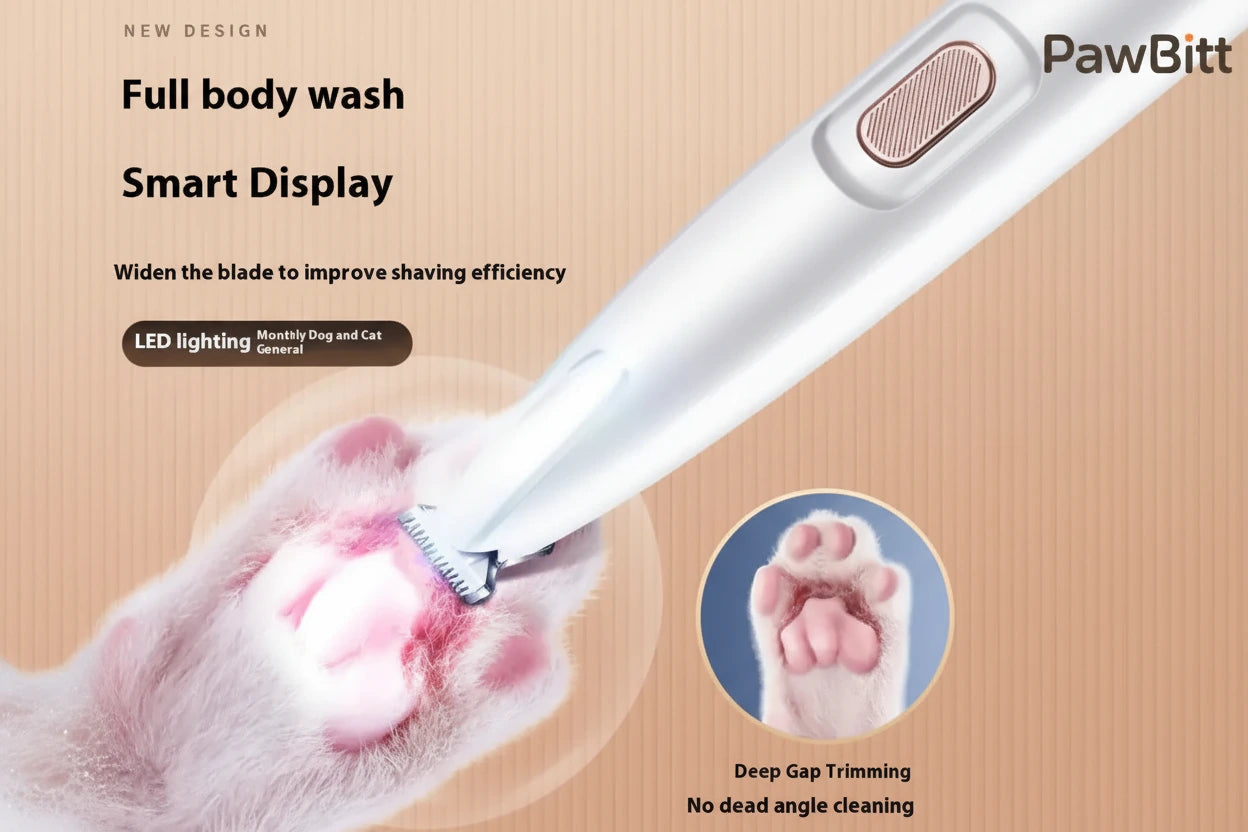 LED Light Pet Paw Trimmer