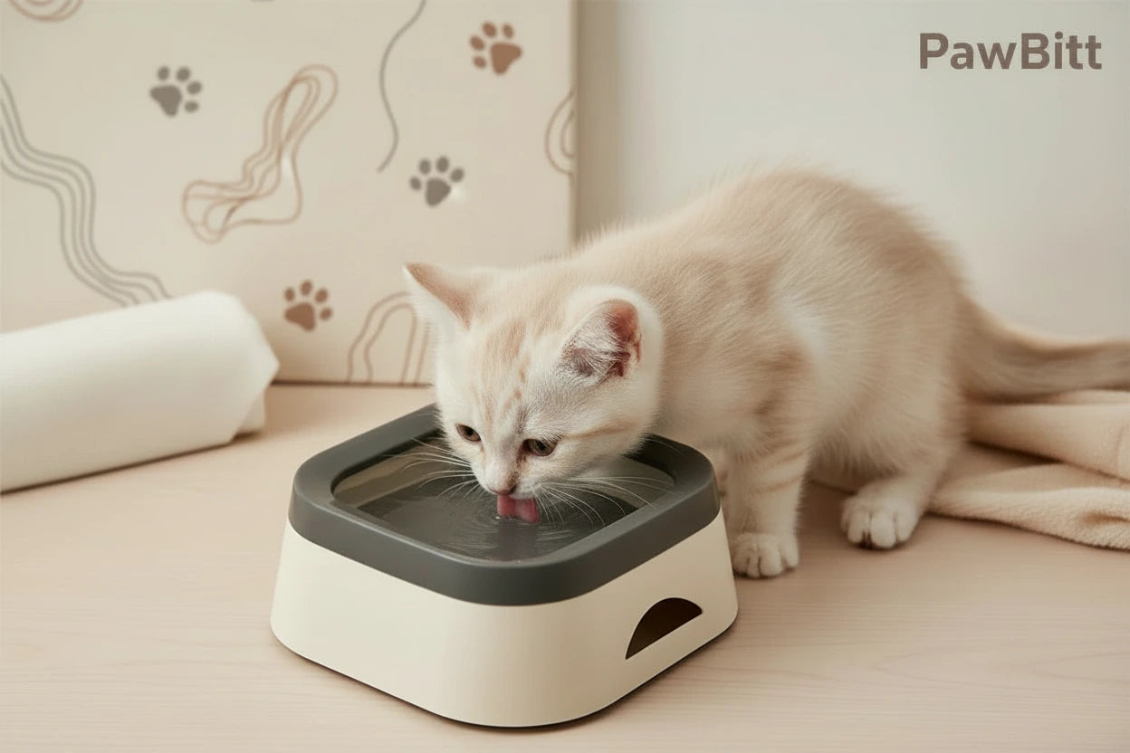 Anti-Splash Cat Water Dispenser