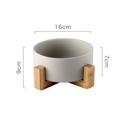 Non-Slip Ceramic Pet Bowl