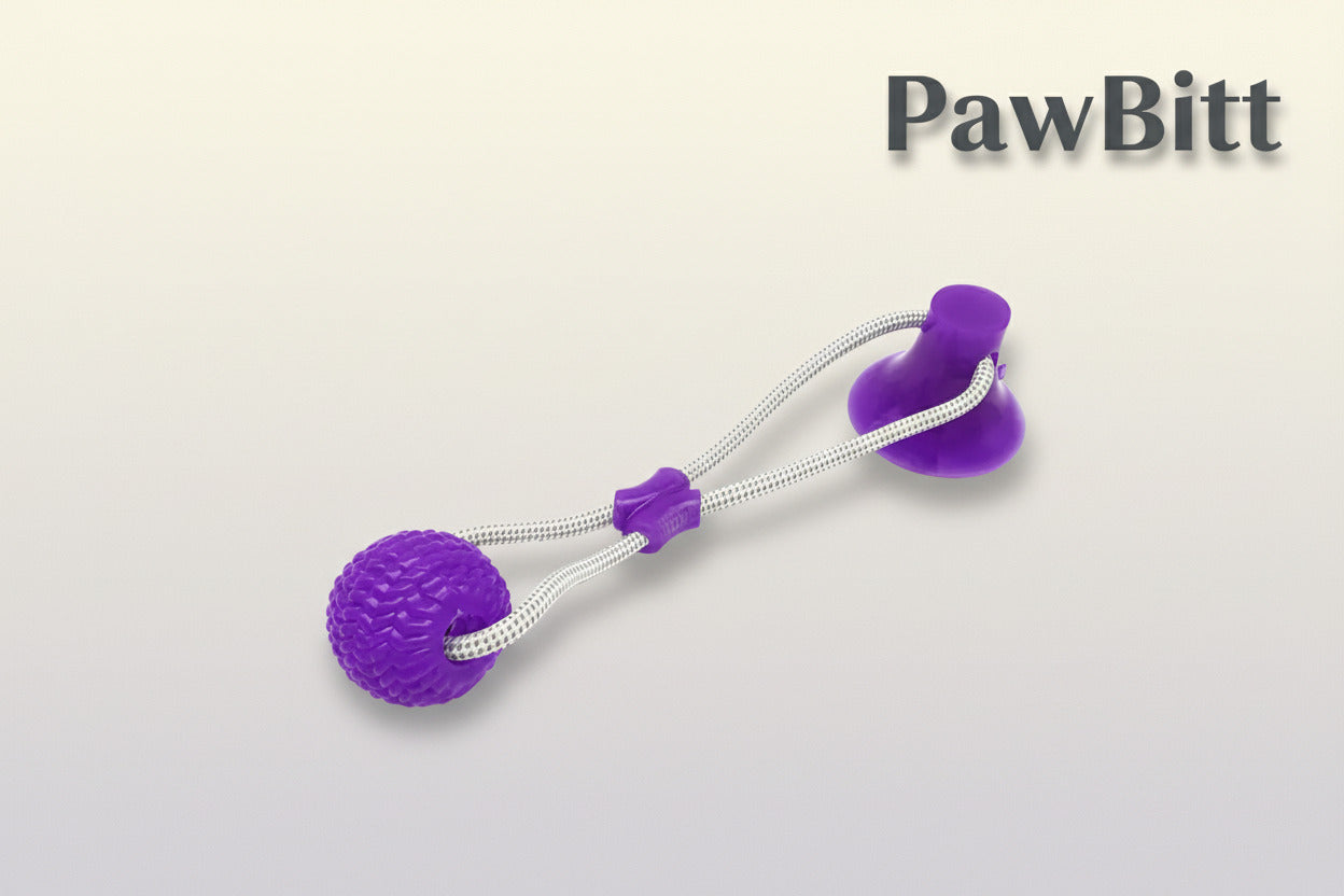 Interactive Suction Cup Dog Toy