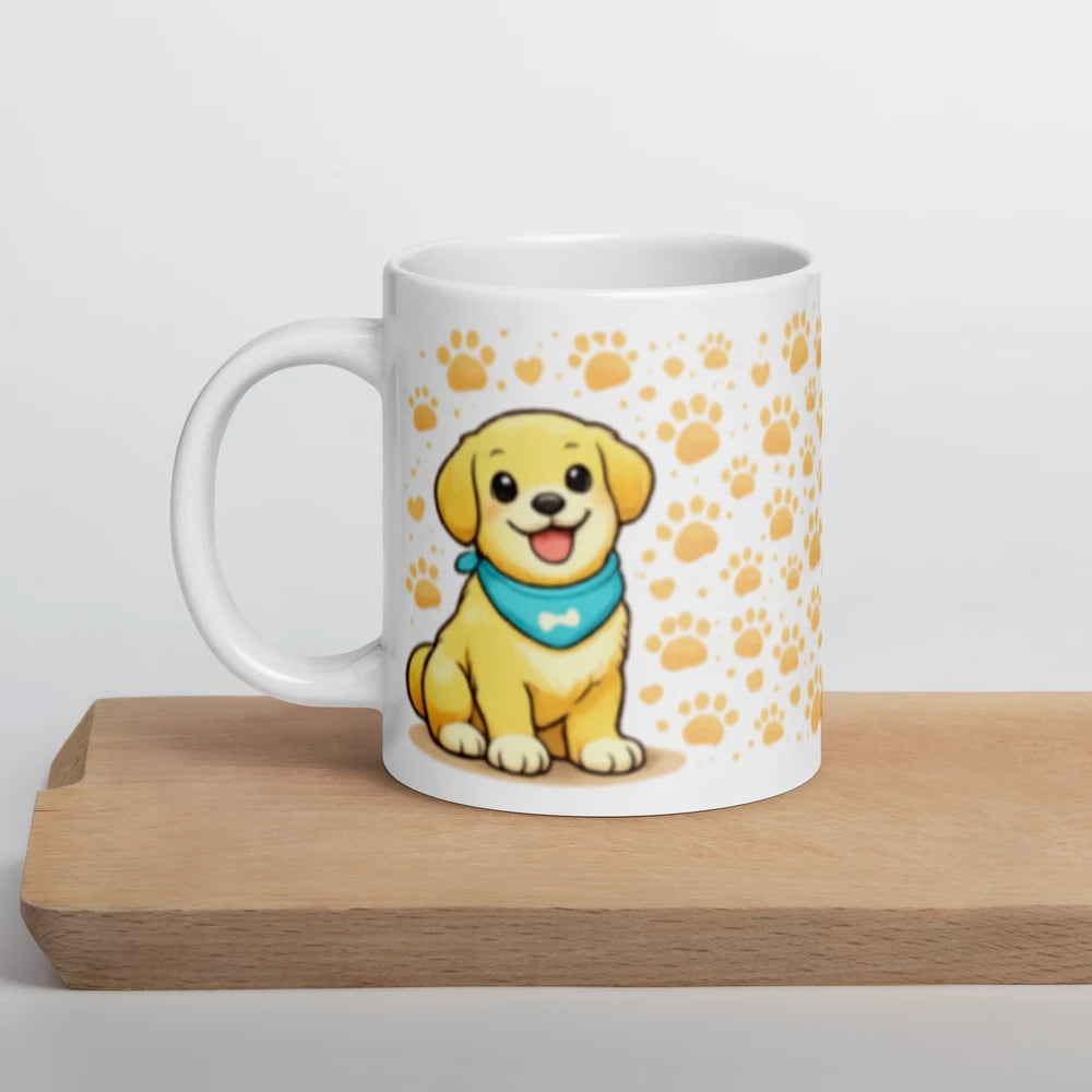 PawBitt Dogs Glossy White Mug