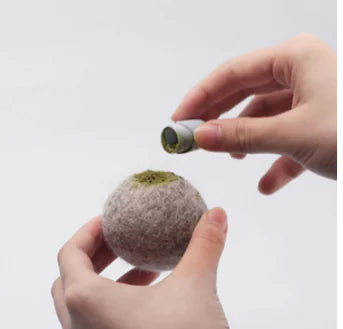 The most elegant catnip ball your cat has ever seen. 🐾