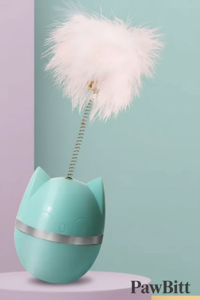 Cat Wobble Toy with Treat Dispenser