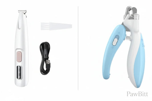 LED Light Pet Paw Trimmer